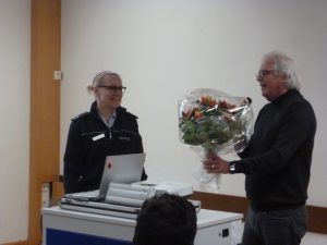 Herr Langel bedankt sich.