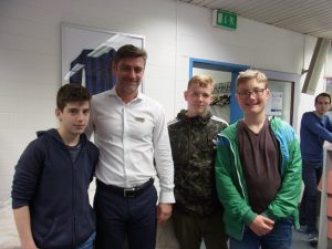 mit Sportdirektor O. Kreuzer