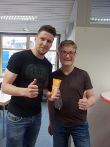 Ein Dankeschön von Elias.